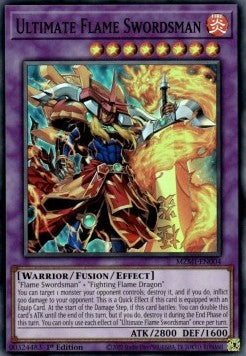 Ultimate Flame Swordsman (V.1 - Super Rare)⁣ - Maze of Millennia⁣ (Super Rare)⁣ [004]