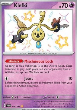 Klefki - Paldean Fates (Shiny Rare) [PAF-159]