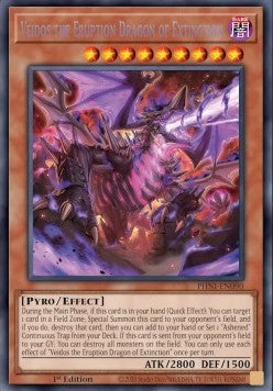Veidos the Eruption Dragon of Extinction (V.1 - Secret Rare)