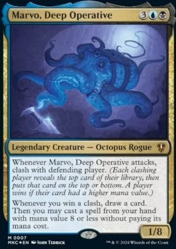 Marvo, Deep Operative⁣ - Commander: Murders at Karlov Manor⁣ (Mythic)⁣ [7]