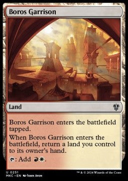 Boros Garrison⁣ - Commander: Murders at Karlov Manor⁣ (Uncommon)⁣ [251]