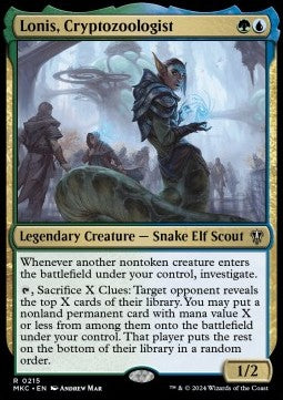 Lonis, Cryptozoologist⁣ - Commander: Murders at Karlov Manor⁣ (Rare)⁣ [215]