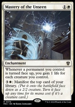 Mastery of the Unseen⁣ - Commander: Murders at Karlov Manor⁣ (Rare)⁣ [74]