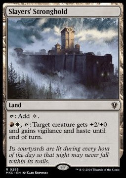 Slayers' Stronghold - Commander: Murders at Karlov Manor (Rare) [MKC-295]