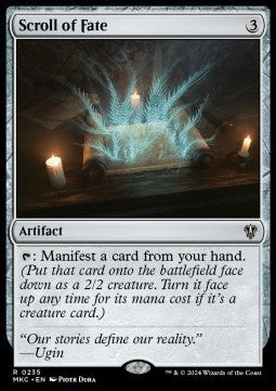 Scroll of Fate⁣ - Commander: Murders at Karlov Manor⁣ (Rare)⁣ [235]