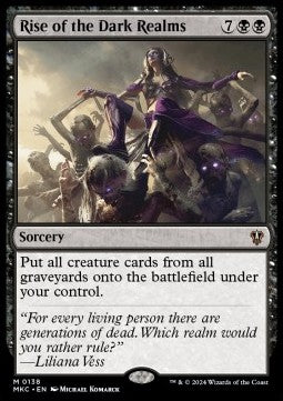 Rise of the Dark Realms⁣ - Commander: Murders at Karlov Manor⁣ (Mythic)⁣ [138]