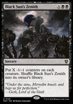 Black Sun's Zenith⁣ - Commander: Murders at Karlov Manor⁣ (Rare)⁣ [126]