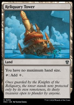 Reliquary Tower⁣ - Commander: Murders at Karlov Manor⁣ (Uncommon)⁣ [282]