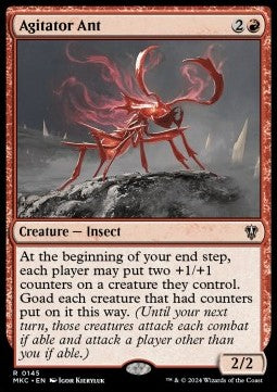 Agitator Ant⁣ - Commander: Murders at Karlov Manor⁣ (Rare)⁣ [145]