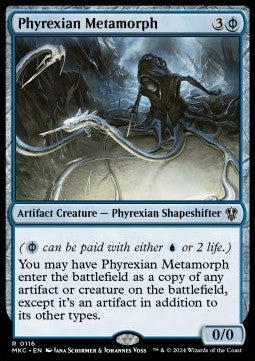 Phyrexian Metamorph⁣ - Commander: Murders at Karlov Manor⁣ (Rare)⁣ [116]