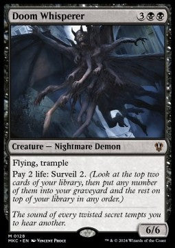 Doom Whisperer⁣ - Commander: Murders at Karlov Manor⁣ (Mythic)⁣ [128]