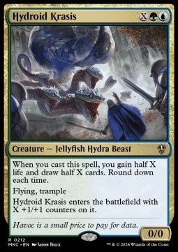 Hydroid Krasis⁣ - Commander: Murders at Karlov Manor⁣ (Rare)⁣ [212]
