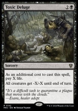 Toxic Deluge⁣ - Commander: Murders at Karlov Manor⁣ (Rare)⁣ [142]