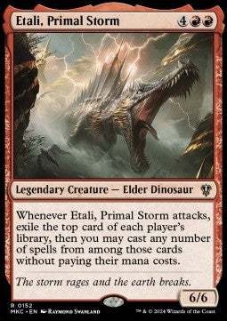 Etali, Primal Storm - Commander: Murders at Karlov Manor (Rare) [MKC-152]