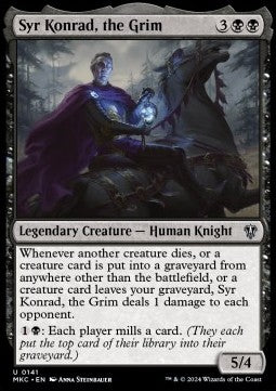 Syr Konrad, the Grim⁣ - Commander: Murders at Karlov Manor⁣ (Uncommon)⁣ [141]
