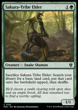 Sakura-Tribe Elder⁣ - Commander: Murders at Karlov Manor⁣ (Common)⁣ [183]