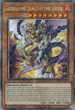 Horus the Black Flame Deity (V.2 - Quarter Century Secret Rare)⁣ - Phantom Nightmare⁣ (Quarter Century Secret Rare)⁣ [018]