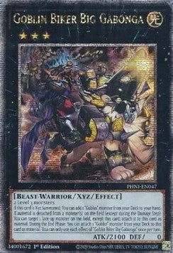 Goblin Biker Big Gabonga (V.2 - Quarter Century Secret Rare)⁣ - Phantom Nightmare⁣ (Quarter Century Secret Rare)⁣ [047]