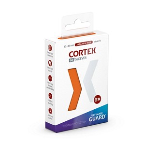 60 Small Ultimate Guard Cortex Sleeves (Orange)