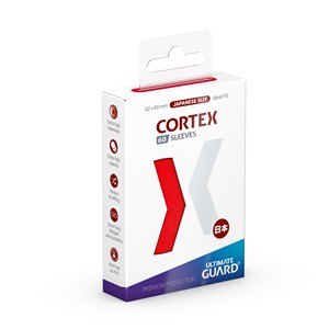 60 Small Ultimate Guard Cortex Sleeves (Red)