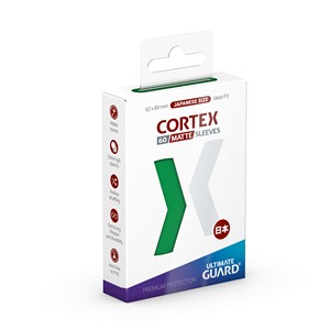 60 Small Ultimate Guard Cortex Matte Sleeves (Green)