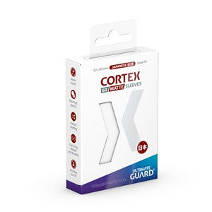 60 Small Ultimate Guard Cortex Matte Sleeves (White)