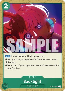 Backlight (ST11-003)⁣ - Starter Deck: Uta⁣ (Common)⁣ [003]