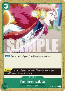I'm invincible (ST11-005)⁣ - Starter Deck: Uta⁣ (Common)⁣ [005]