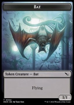 Bat Token (B 1/1) // Thopter Token (A 1/1) - Murders at Karlov Manor: Tokens (Token) [TMKM-T 4/20]