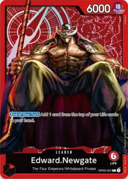 Edward.Newgate (OP02-001) - Premium Bandai Products (Leader) [PB-XX-OP02-001]