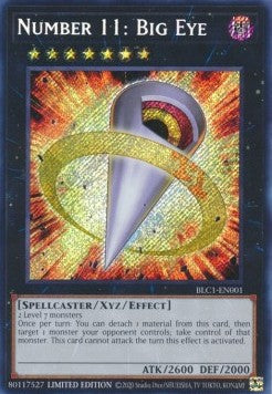 Number 11: Big Eye - Battles of Legend: Chapter 1 (Secret Rare) [BLC1-001]