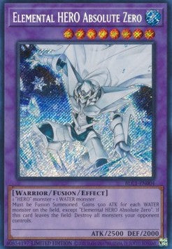 Elemental HERO Absolute Zero⁣ - Battles of Legend: Chapter 1⁣ (Secret Rare)⁣ [004]