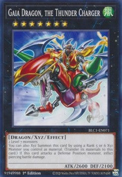 Gaia Dragon, the Thunder Charger⁣ - Battles of Legend: Chapter 1⁣ (Common)⁣ [071]