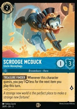 Scrooge McDuck - Uncle Moneybags⁣ - Promos Year 1⁣ (Promo)⁣ [39]