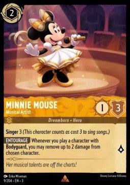 Minnie Mouse - Musical Artist⁣ - Into the Inklands⁣ (Rare)⁣ [9]