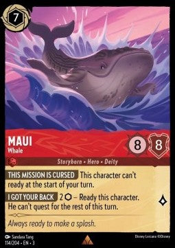 Maui - Whale⁣ - Into the Inklands⁣ (Rare)⁣ [114]