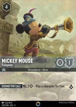 Mickey Mouse - Trumpeter (V.2)⁣ - Into the Inklands⁣ (Enchanted)⁣ [220]