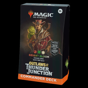 Commander: Outlaws of Thunder Junction: "Desert Bloom" Commander Deck⁣ - Commander: Outlaws of Thunder Junction