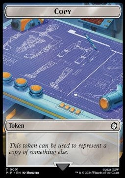 Copy Token // Junk Token - Universes Beyond: Fallout: Tokens (Token) [TPIP-T 1/15]