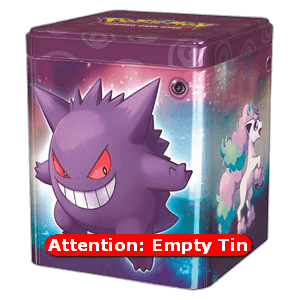 Empty 2024 Psychic Stacking Tin - Scarlet & Violet Products