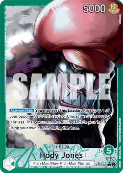 Hody Jones (OP06-020) (V.2) - Wings of the Captain (Alternate Art) [OP06-020]