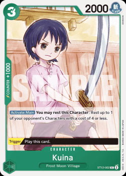 Kuina (ST12-002)⁣ - Starter Deck: Zoro & Sanji⁣ (Common)⁣ [002]