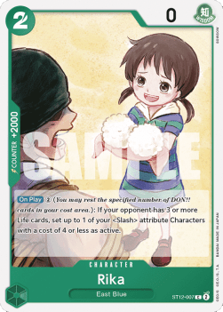 Rika (ST12-007)⁣ - Starter Deck: Zoro & Sanji⁣ (Common)⁣ [007]