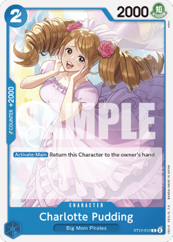 Charlotte Pudding (ST12-012)⁣ - Starter Deck: Zoro & Sanji⁣ (Common)⁣ [012]