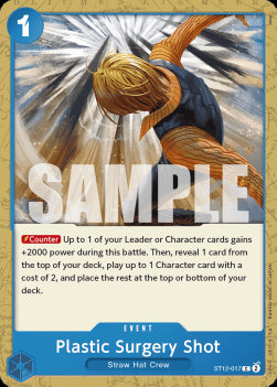 Plastic Surgery Shot (ST12-017)⁣ - Starter Deck: Zoro & Sanji⁣ (Common)⁣ [017]