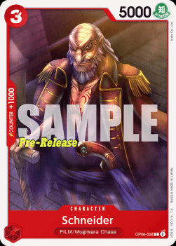 Schneider (OP06-008) - Promos: Wings of the Captain (Common) [OP06P-008]