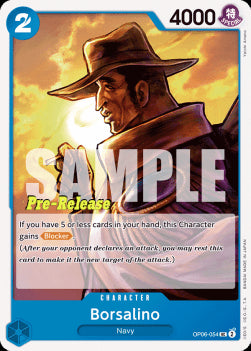 Borsalino (OP06-054)⁣ - Promos: Wings of the Captain⁣ (Uncommon)⁣ [054]