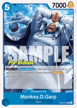 Monkey.D.Garp (OP06-055) - Promos: Wings of the Captain (Common) [OP06P-055]