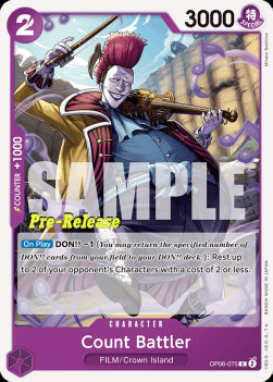 Count Battler (OP06-075)⁣ - Promos: Wings of the Captain⁣ (Common)⁣ [075]