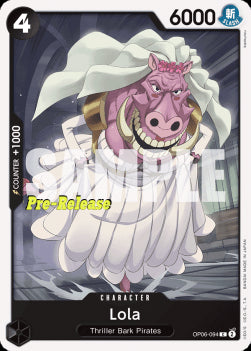 Lola (OP06-094)⁣ - Promos: Wings of the Captain⁣ (Common)⁣ [094]